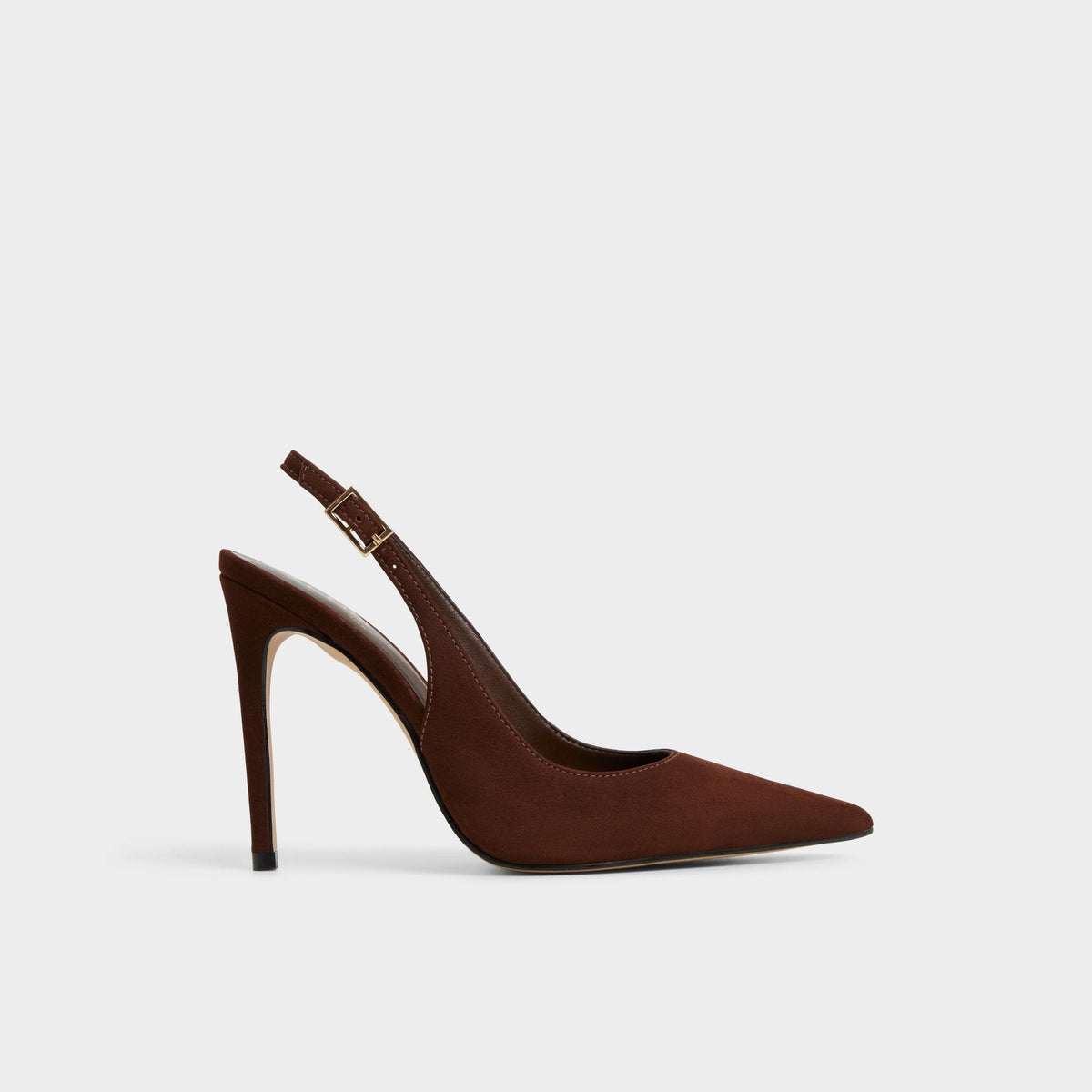 Aldo Stessysling in Dark Brown 14163419 - Slingback heel, Stiletto heel