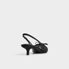 Aldo Azaro in Other Black 14151901 - Slingback heel, Kitten heel