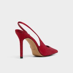 Aldo Lovebloom in Dark Red 14151889 - Slingback heel, Stiletto heel
