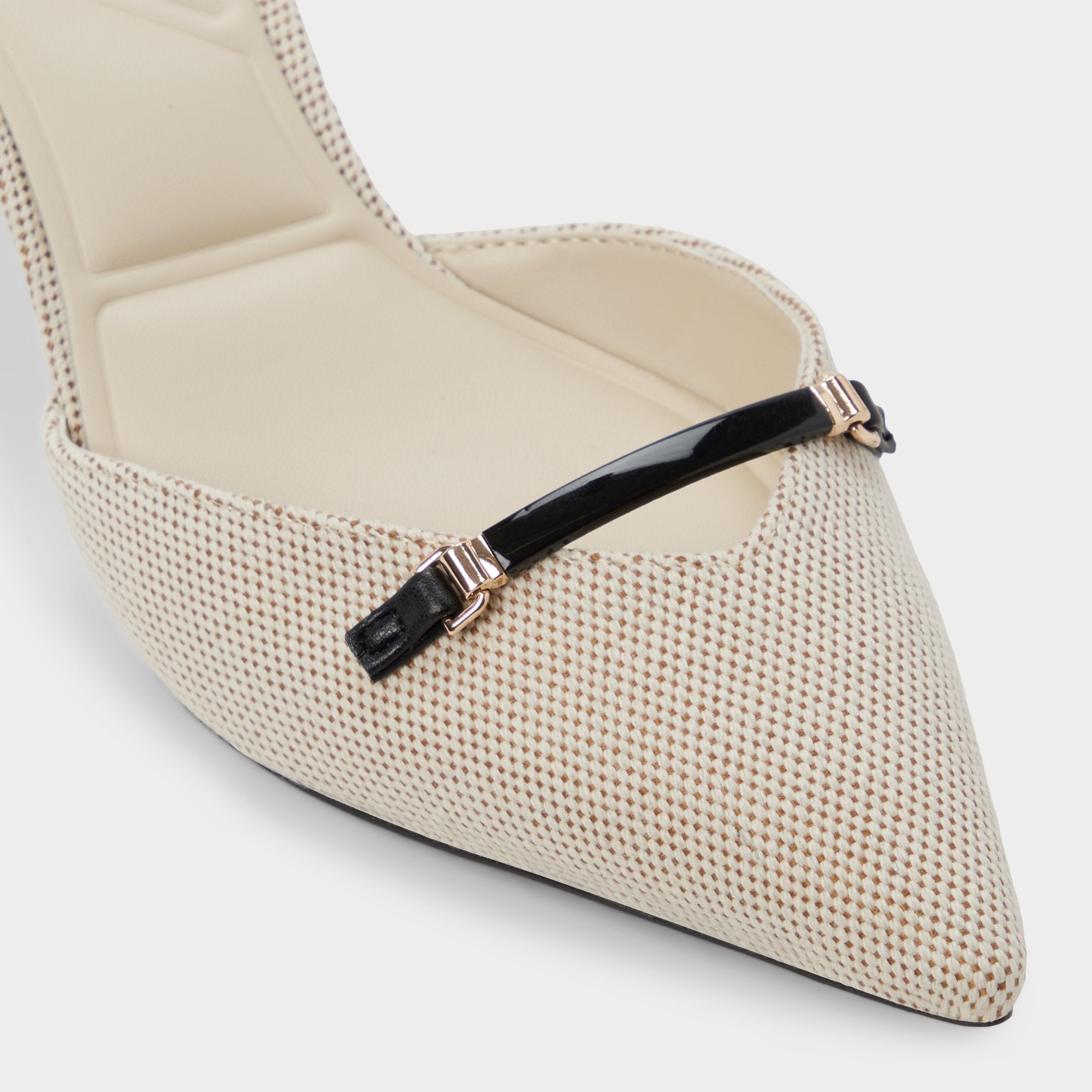 Aldo Nailah Open Natural Women's Kitten heels - Slingback heel, Kitten heel
