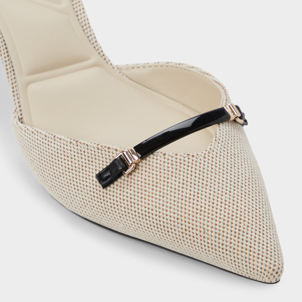 Aldo Nailah Open Natural Women's Kitten heels - Slingback heel, Kitten heel