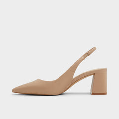 Aldo Uliana Beige Women's Block heels - Slingback heel, Block heel