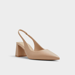 Aldo Uliana Beige Women's Block heels - Slingback heel, Block heel