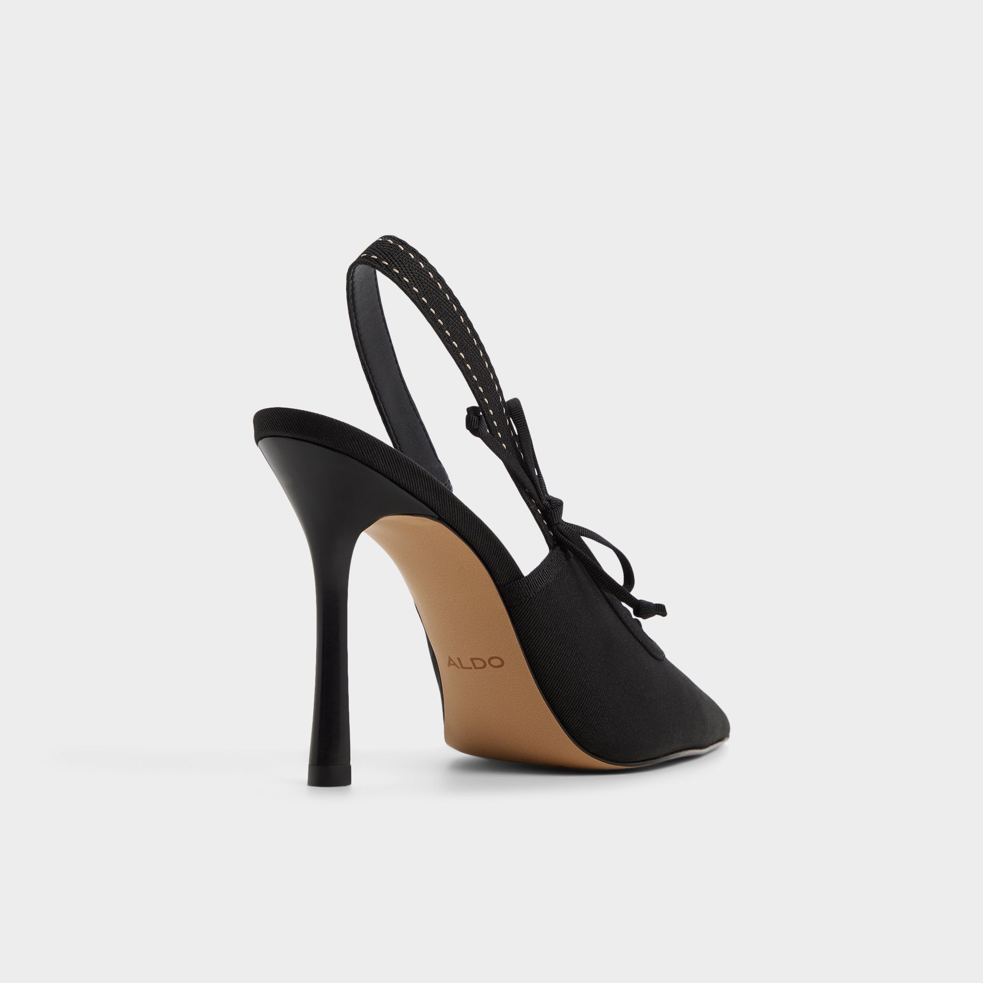 Aldo Hennie in Other Black - Slingback heel, Stiletto heel
