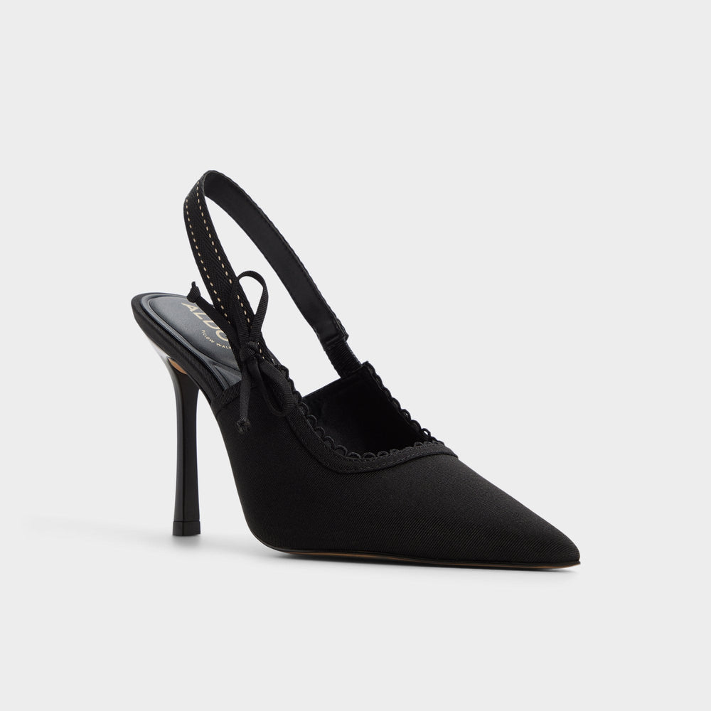 Aldo Hennie in Other Black - Slingback heel, Stiletto heel