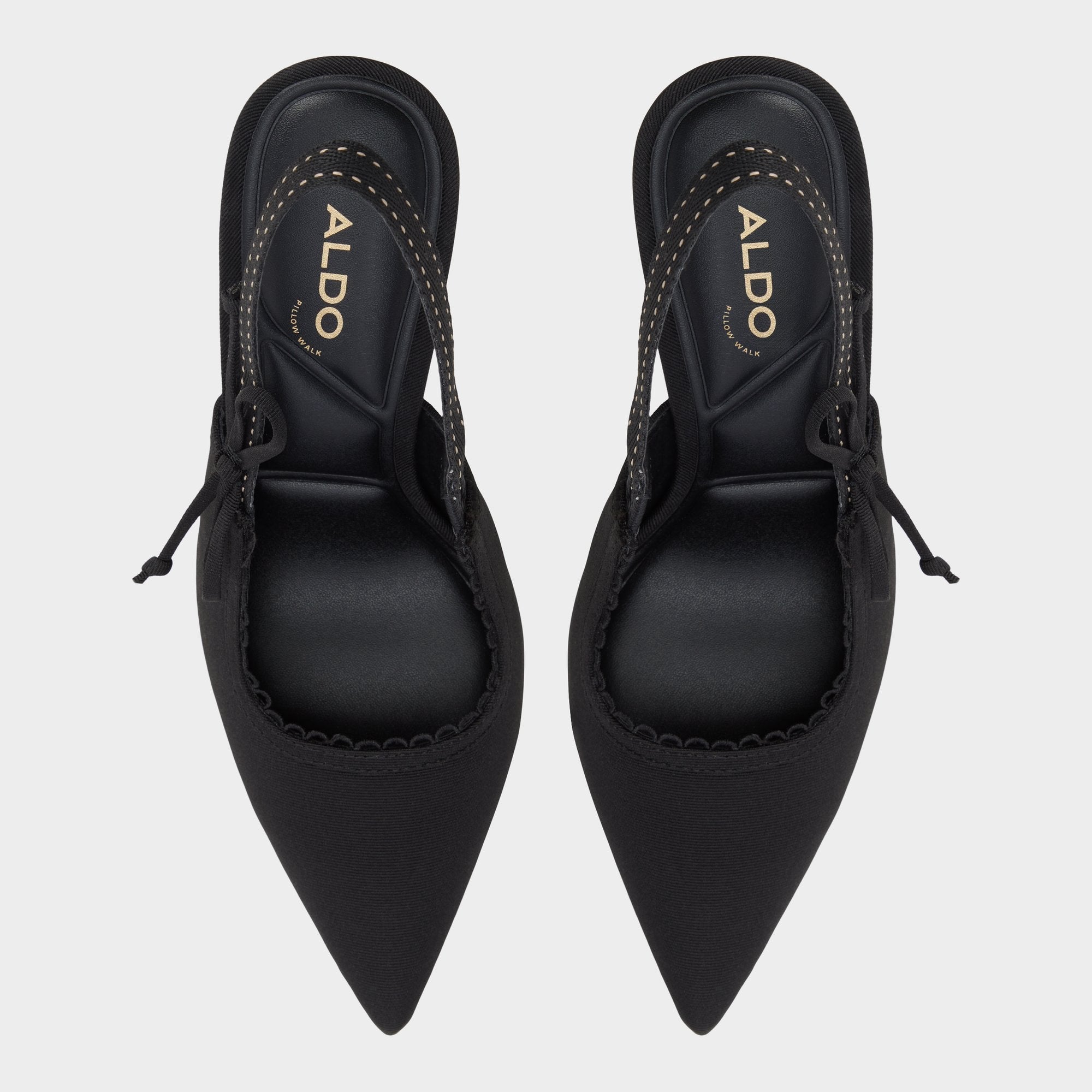 Aldo Hennie in Other Black - Slingback heel, Stiletto heel