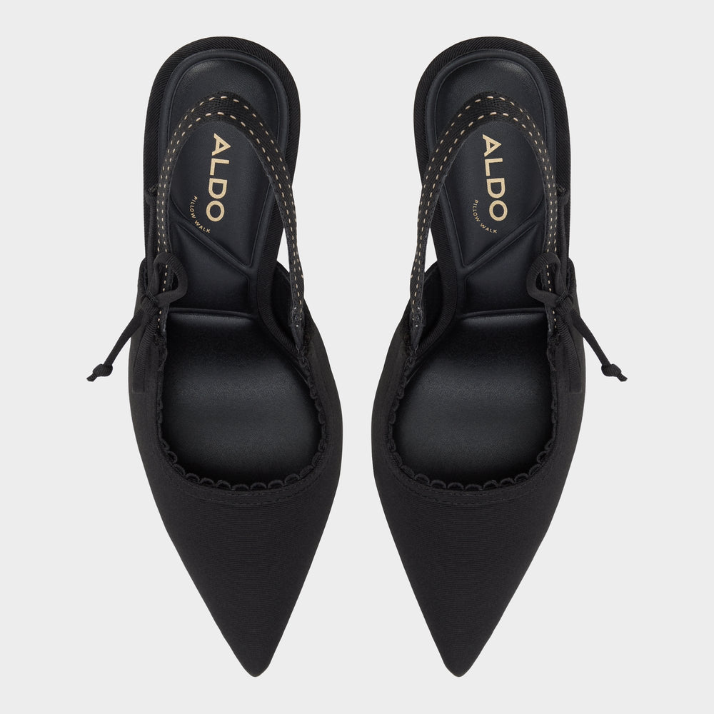 Aldo Hennie in Other Black - Slingback heel, Stiletto heel