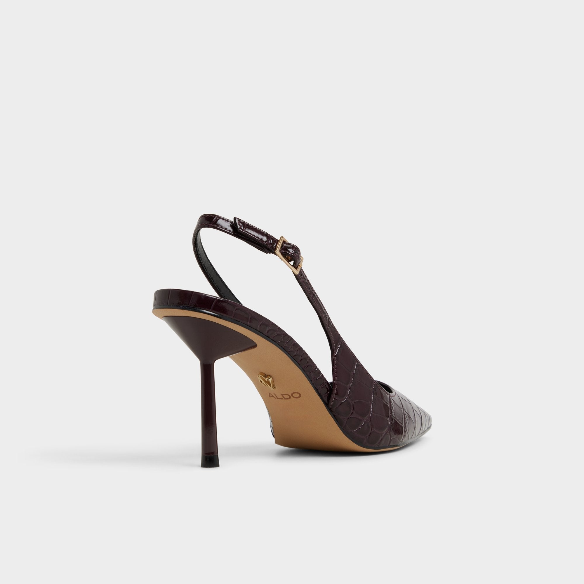Aldo Seralina in Bordo - Slingback heel, Stiletto heel