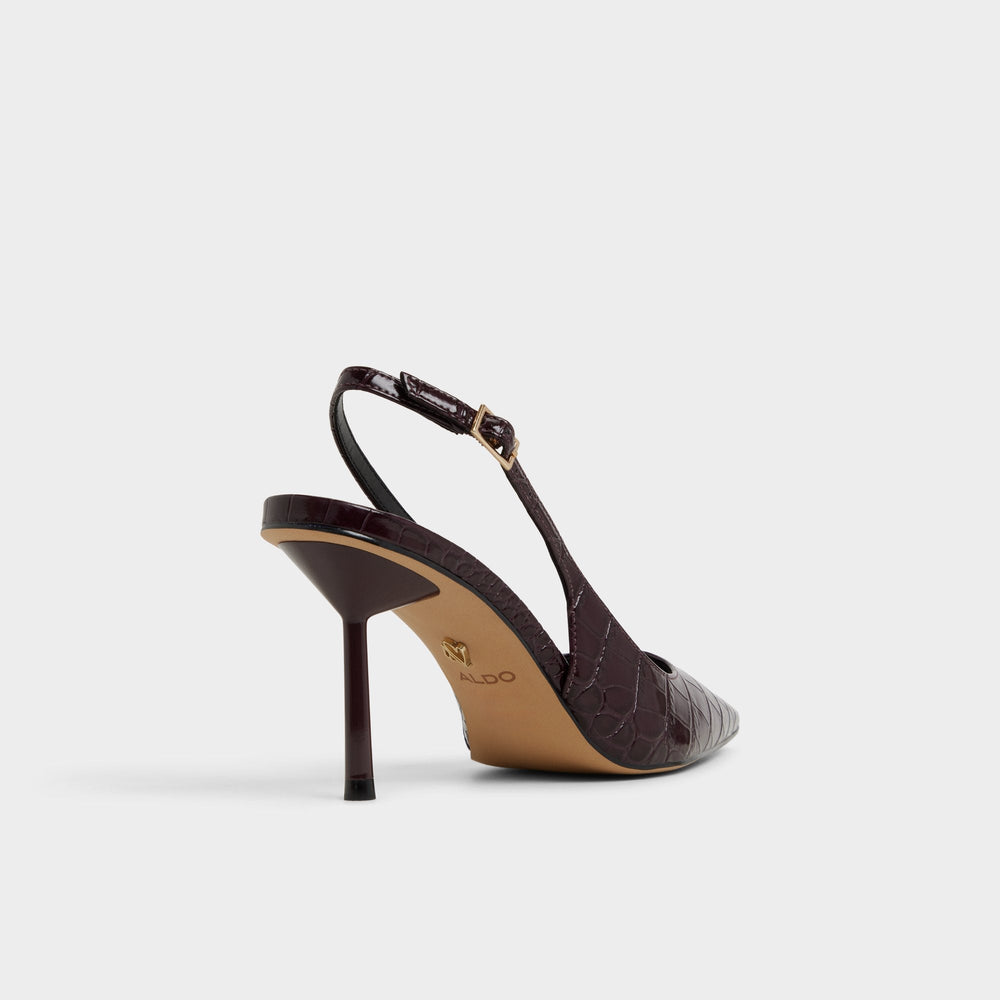 Aldo Seralina in Bordo - Slingback heel, Stiletto heel