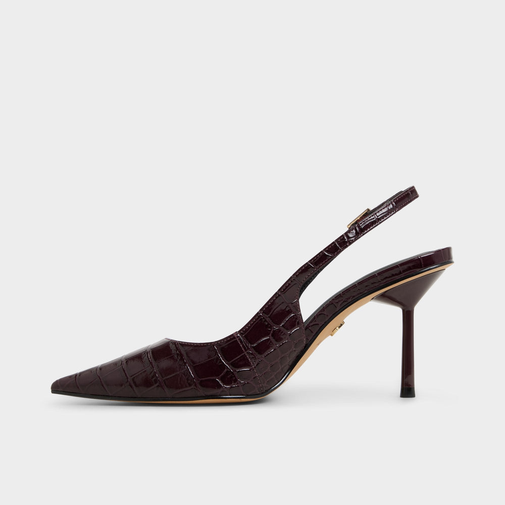 Aldo Seralina in Bordo - Slingback heel, Stiletto heel