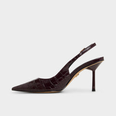 Aldo Seralina in Bordo - Slingback heel, Stiletto heel