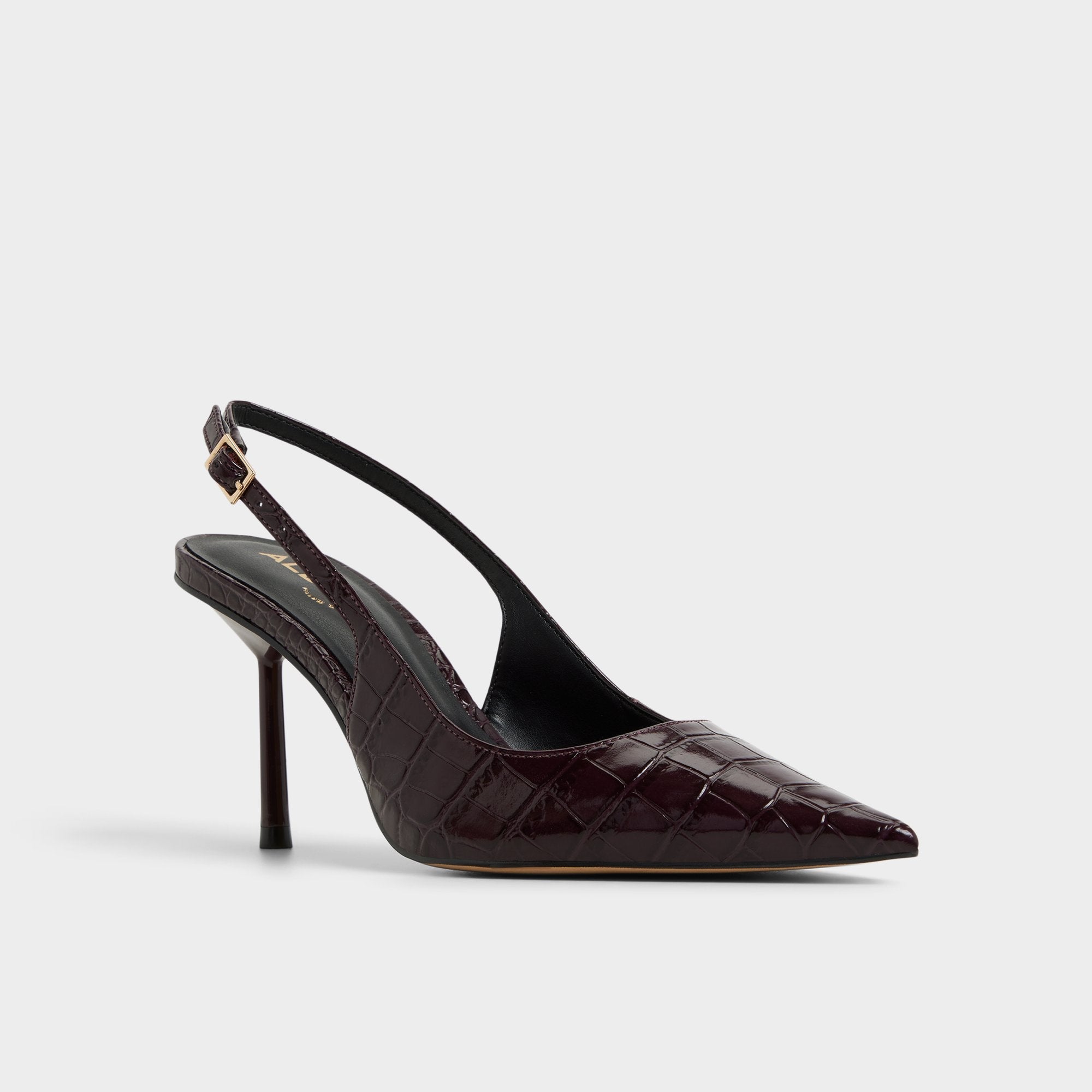 Aldo Seralina in Bordo - Slingback heel, Stiletto heel