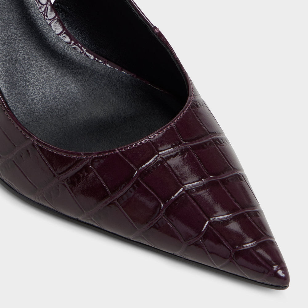 Aldo Seralina in Bordo - Slingback heel, Stiletto heel