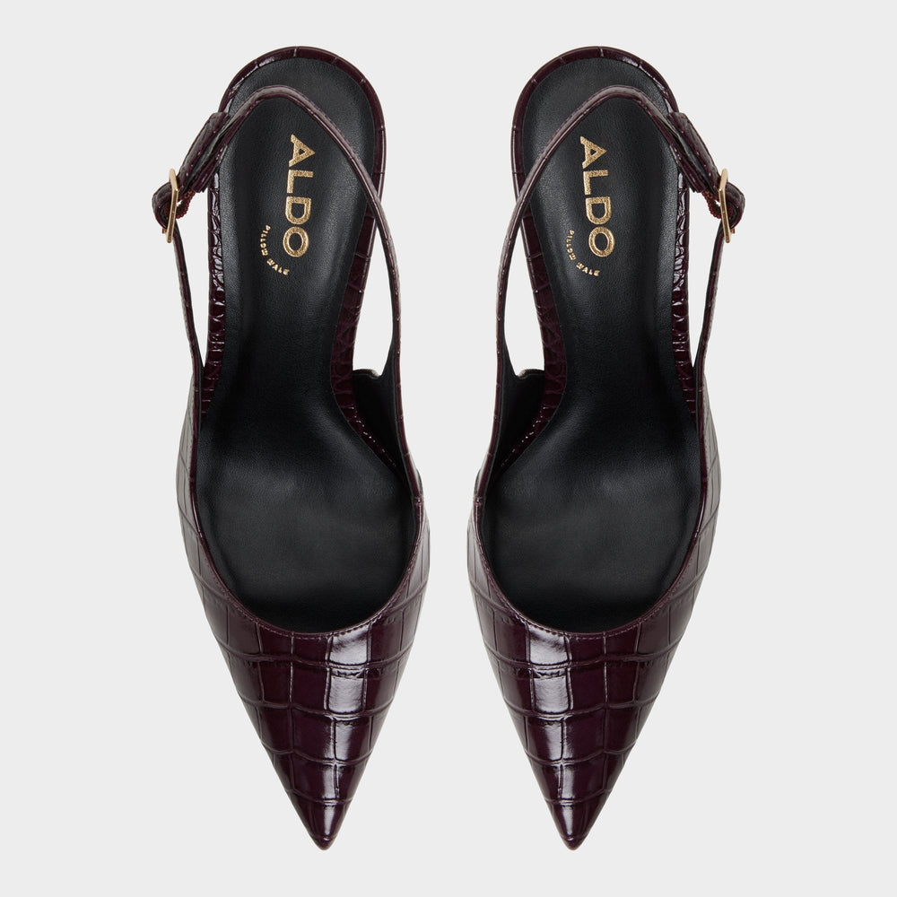 Aldo Seralina in Bordo - Slingback heel, Stiletto heel