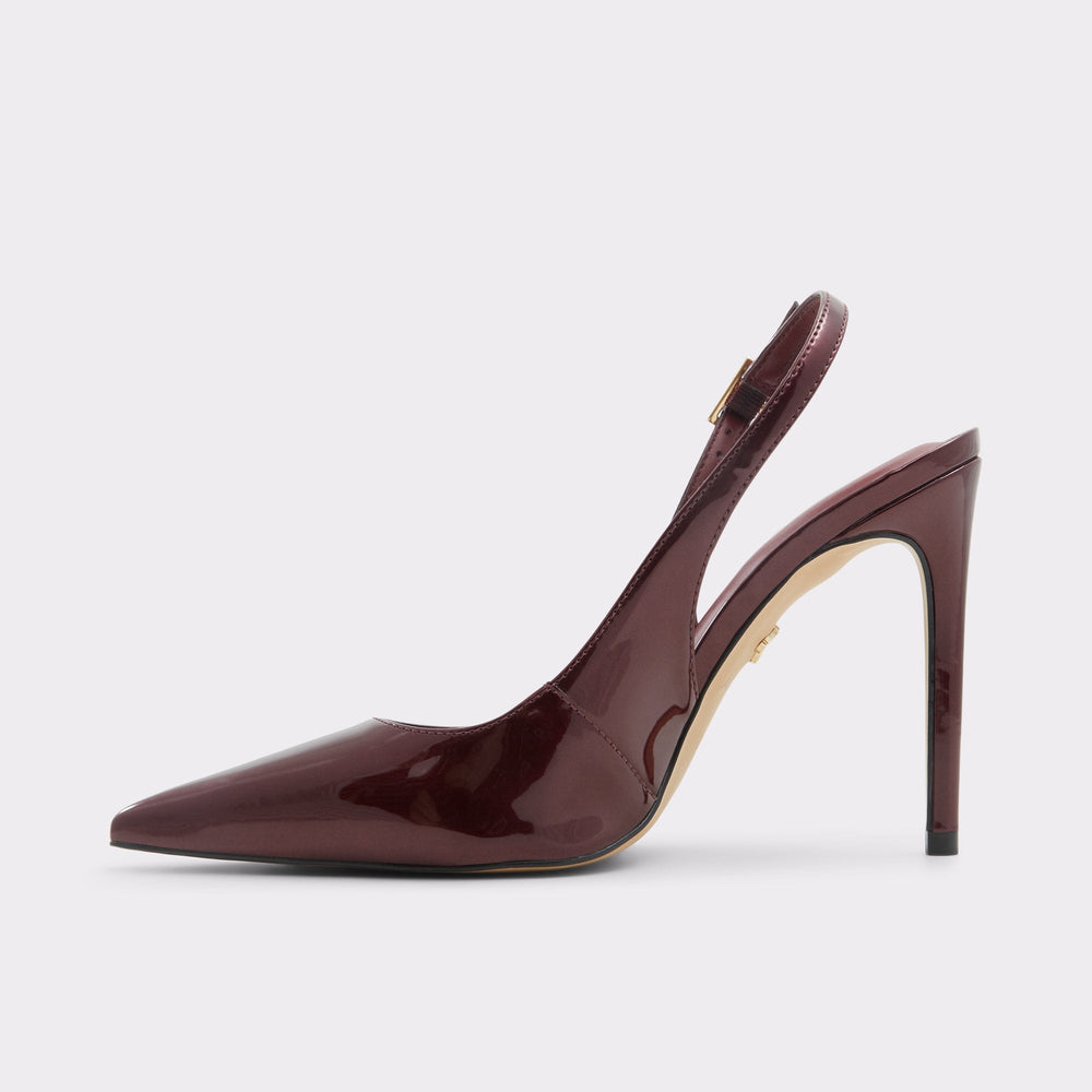 Aldo Stessysling Bordo Women's Slingbacks - Slingback heel, Stiletto heel