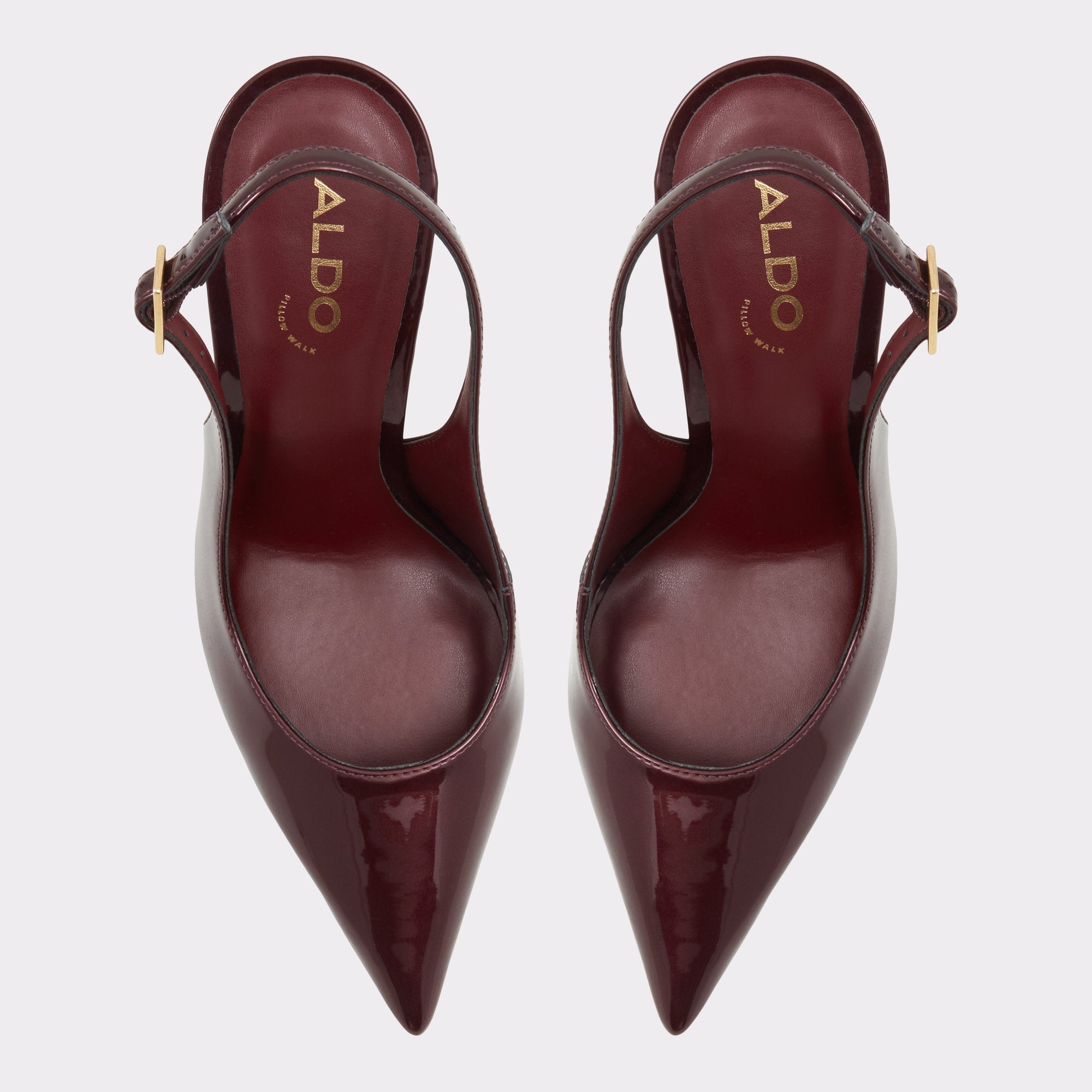 Aldo Stessysling Bordo Women's Slingbacks - Slingback heel, Stiletto heel