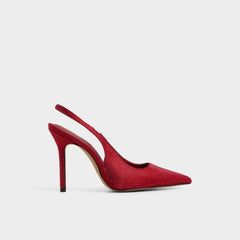 Aldo Lovebloom in Xt Dark Red - Slingback heel, Stiletto heel