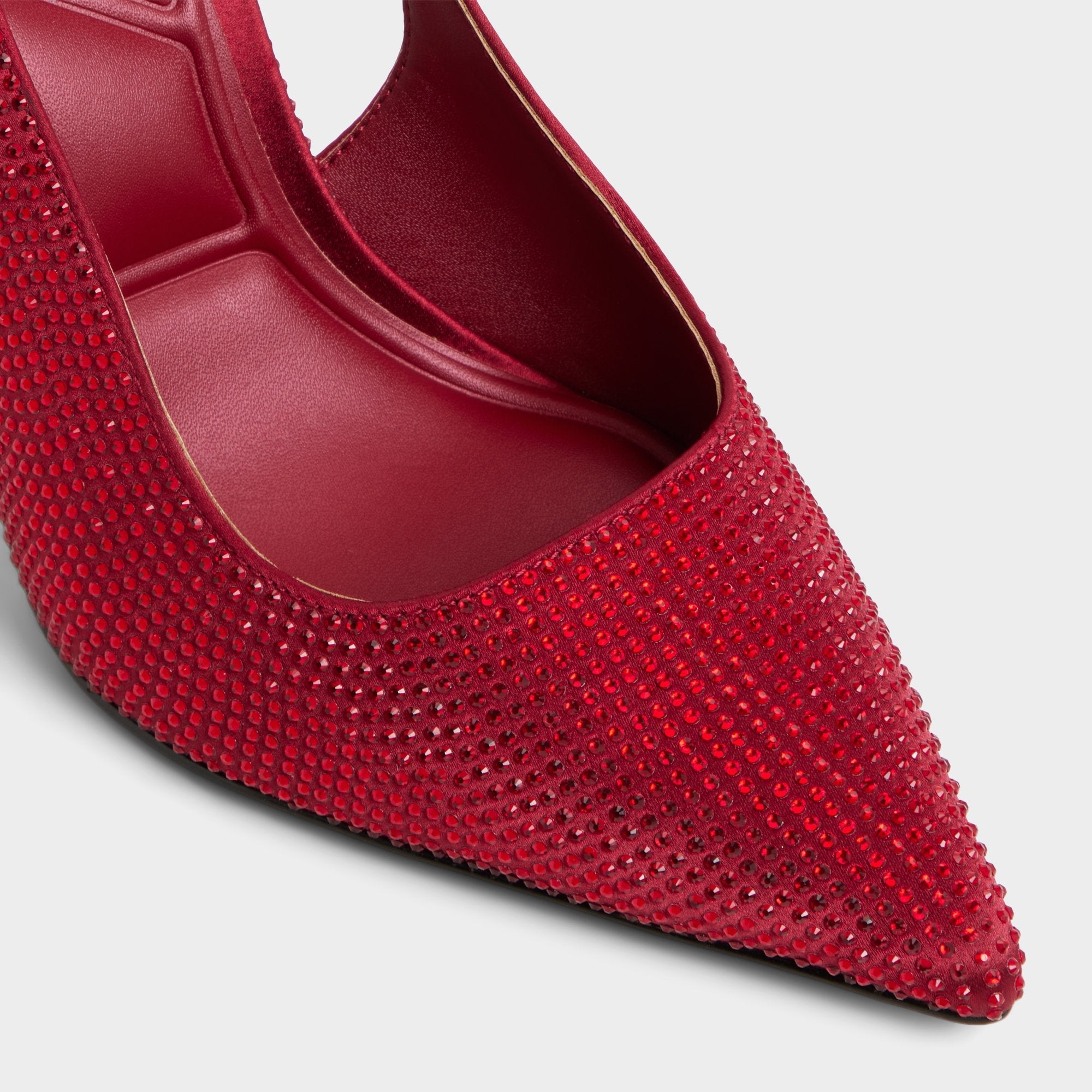 Aldo Lovebloom in Xt Dark Red - Slingback heel, Stiletto heel