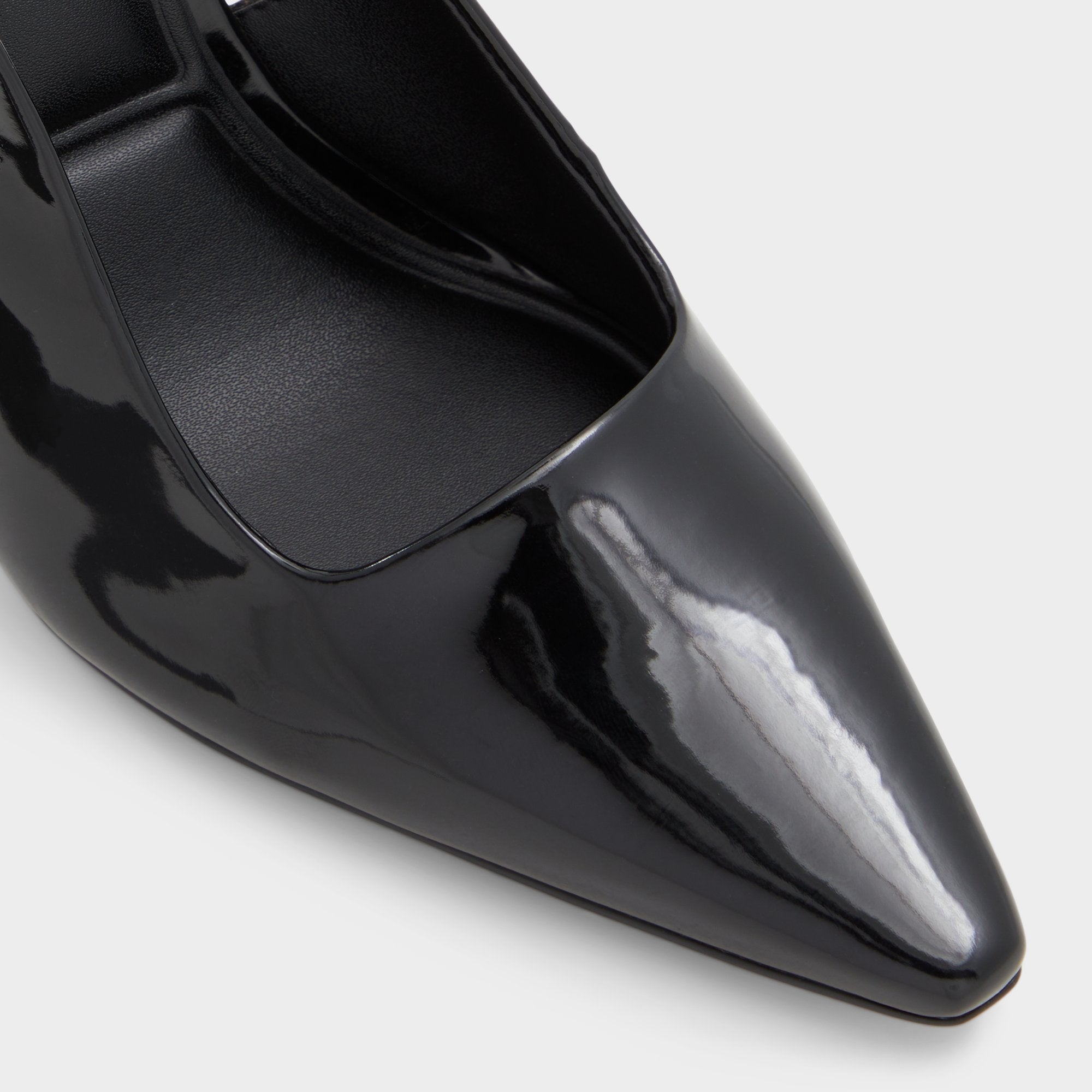 Aldo Marysa Black Women's Slingbacks - Slingback heel, Stiletto heel