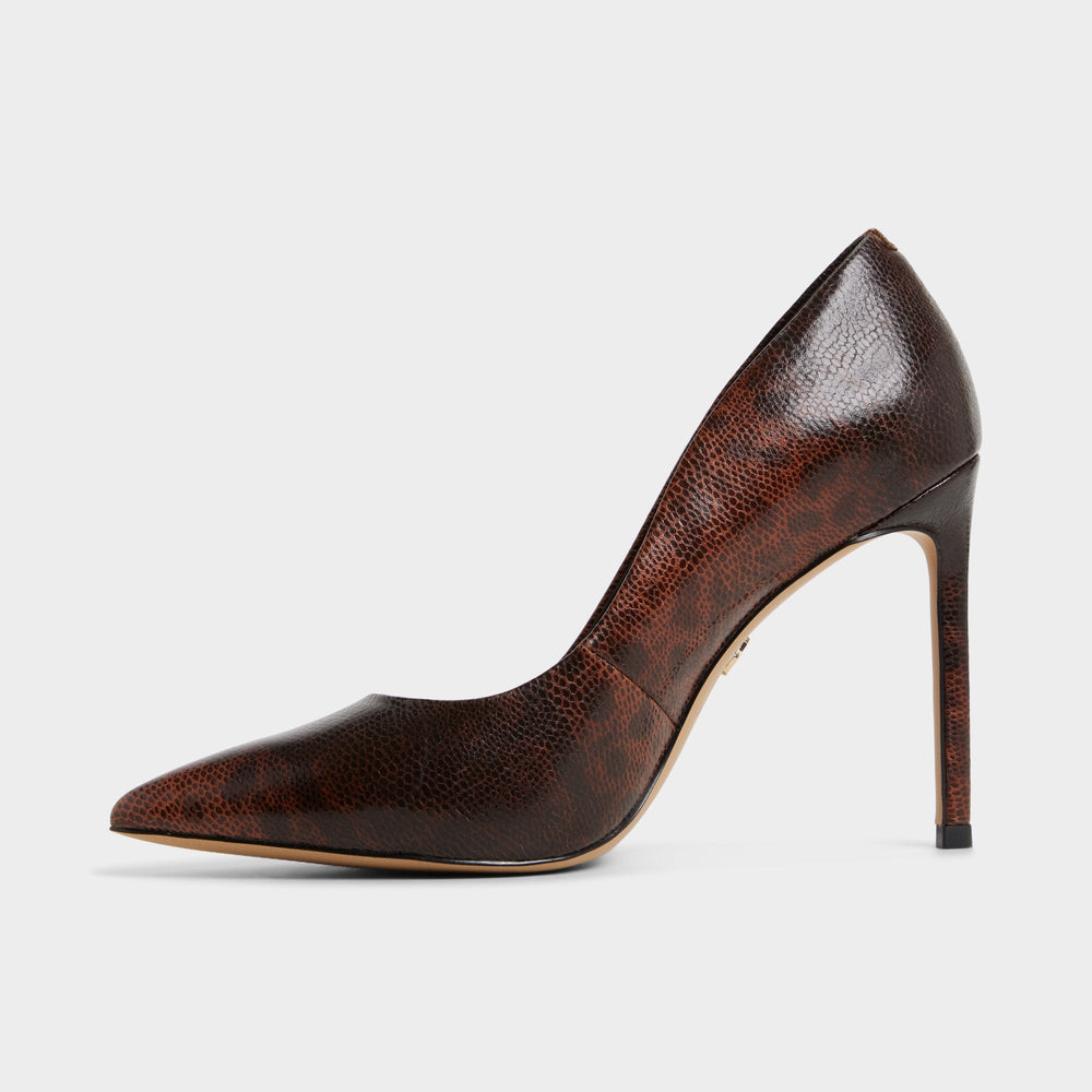 Aldo Stessy2 in 0 Open Brown - Pump, Stiletto heel