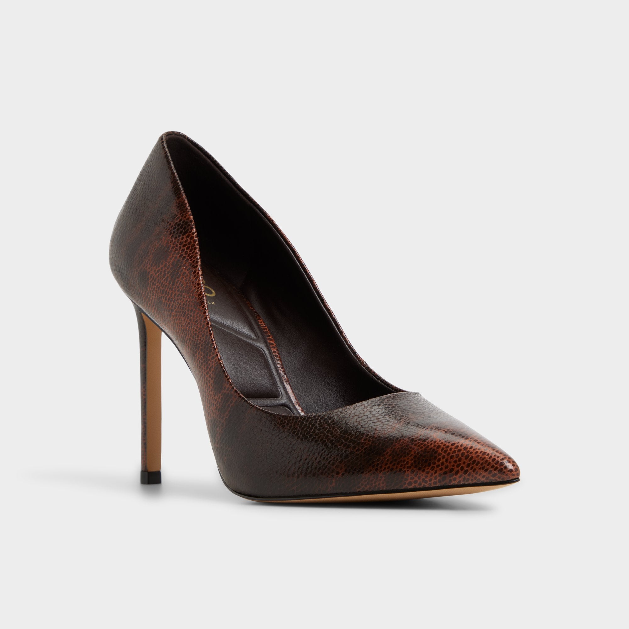 Aldo Stessy2 in 0 Open Brown - Pump, Stiletto heel