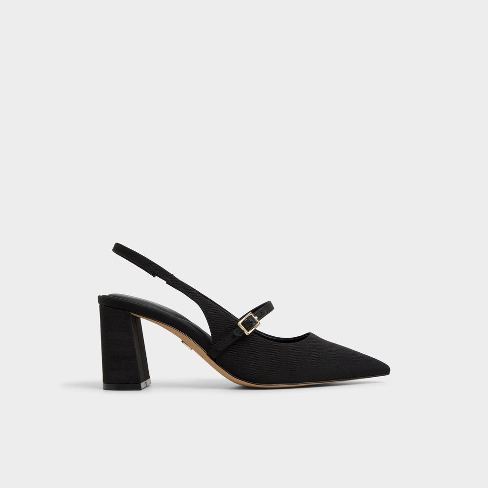 Aldo Vestian in Black 14119843 - Slingback heel, Block heel