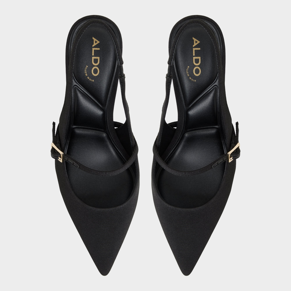 Aldo Vestian in Black 14119843 - Slingback heel, Block heel