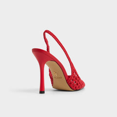 Aldo Petras Bright Red Women's Slingbacks - Slingback heel