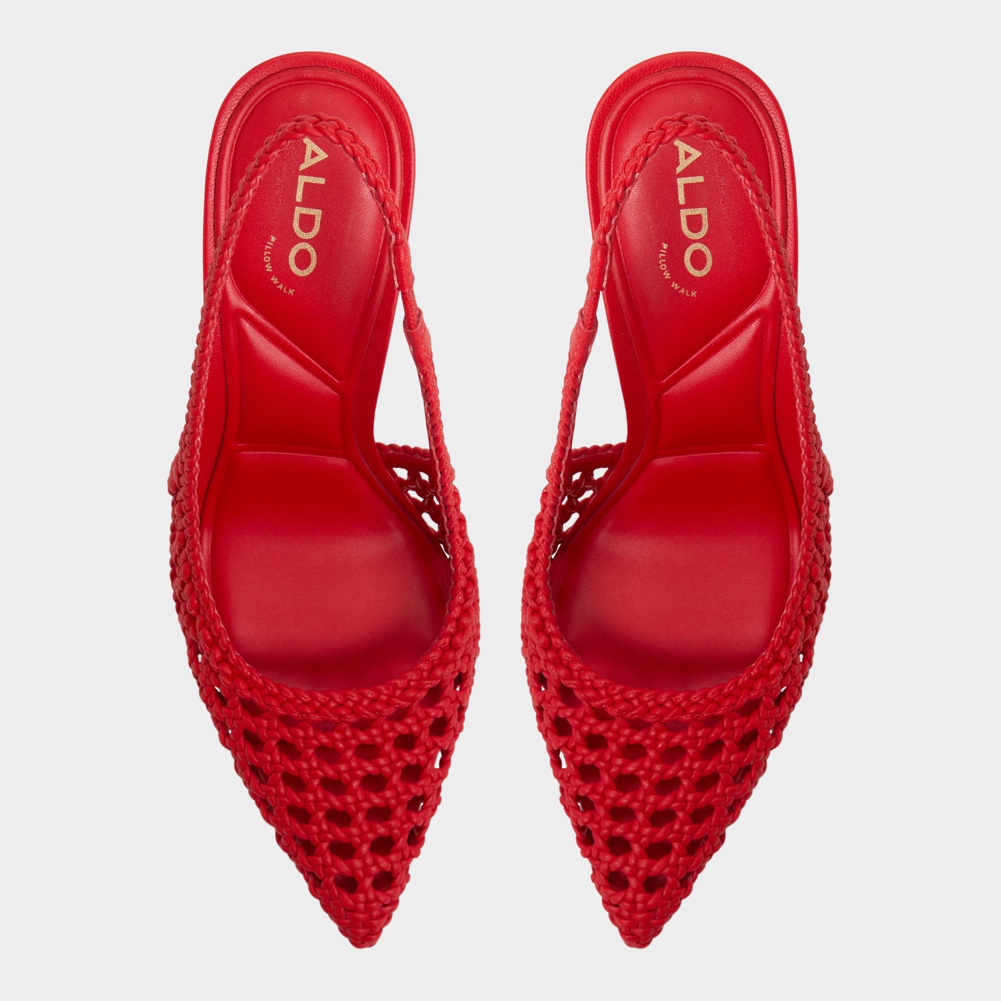 Aldo Petras Bright Red Women's Slingbacks - Slingback heel