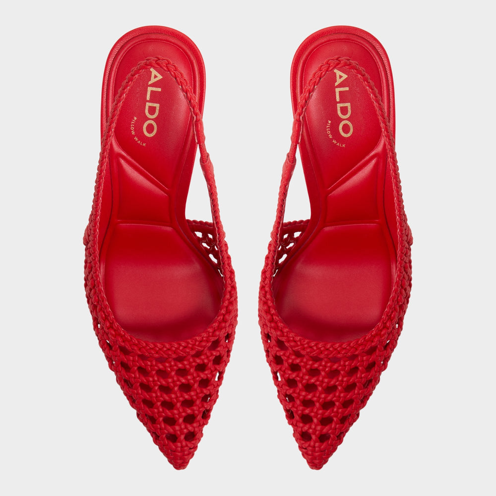 Aldo Petras Bright Red Women's Slingbacks - Slingback heel