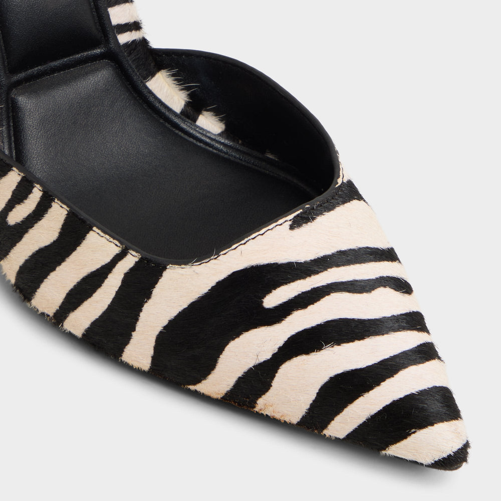 Aldo Berolden White/Black Women's Animal Prints - Slingback heel