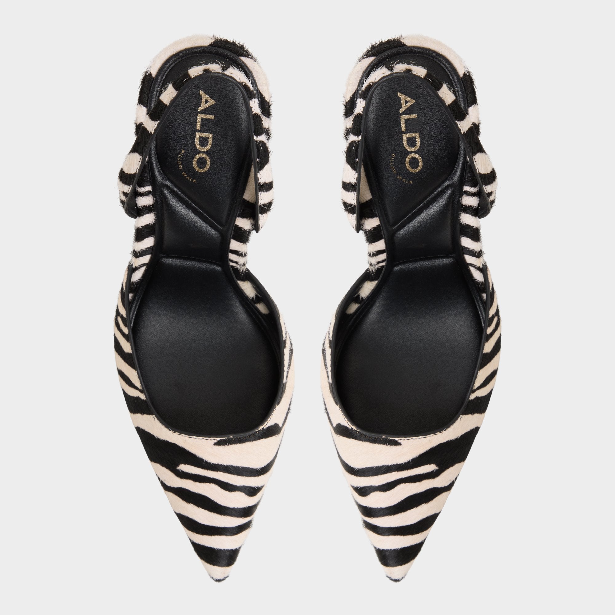 Aldo Berolden White/Black Women's Animal Prints - Slingback heel