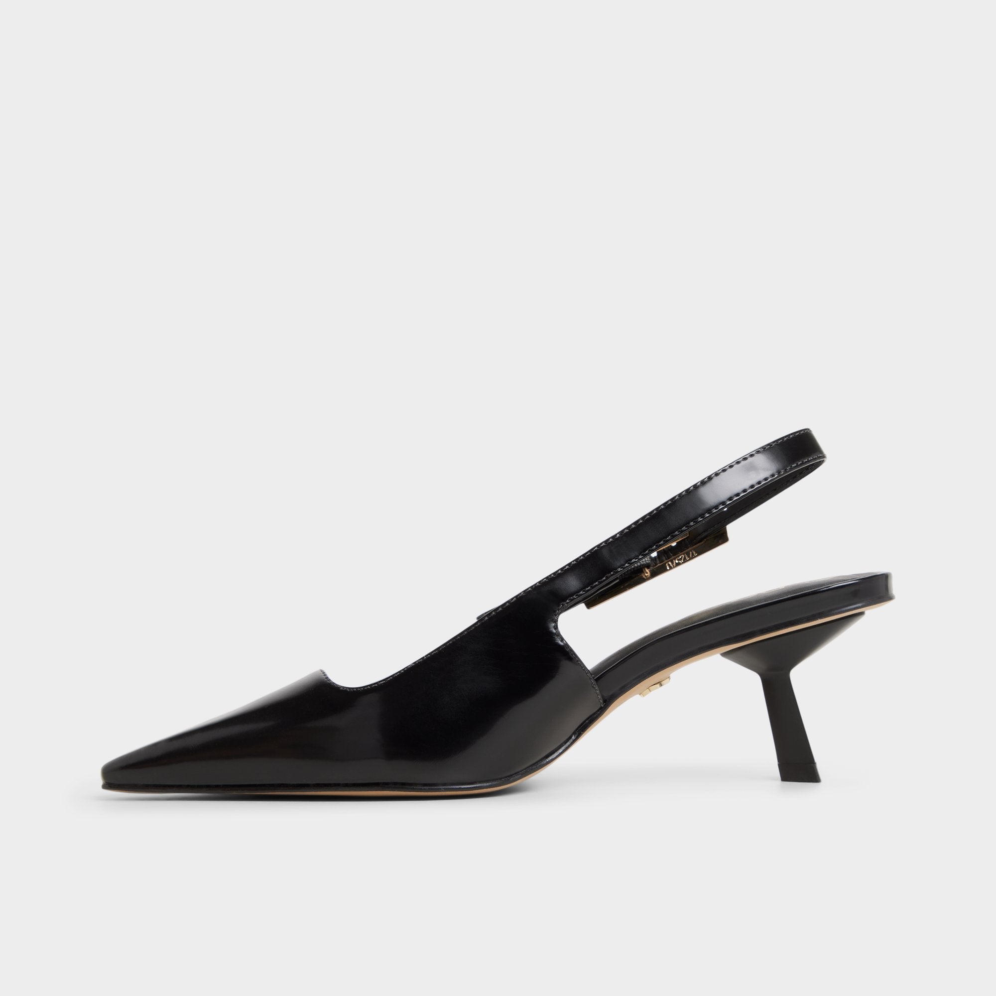 Aldo Nealie in Black 14139075 - Slingback heel, Kitten heel
