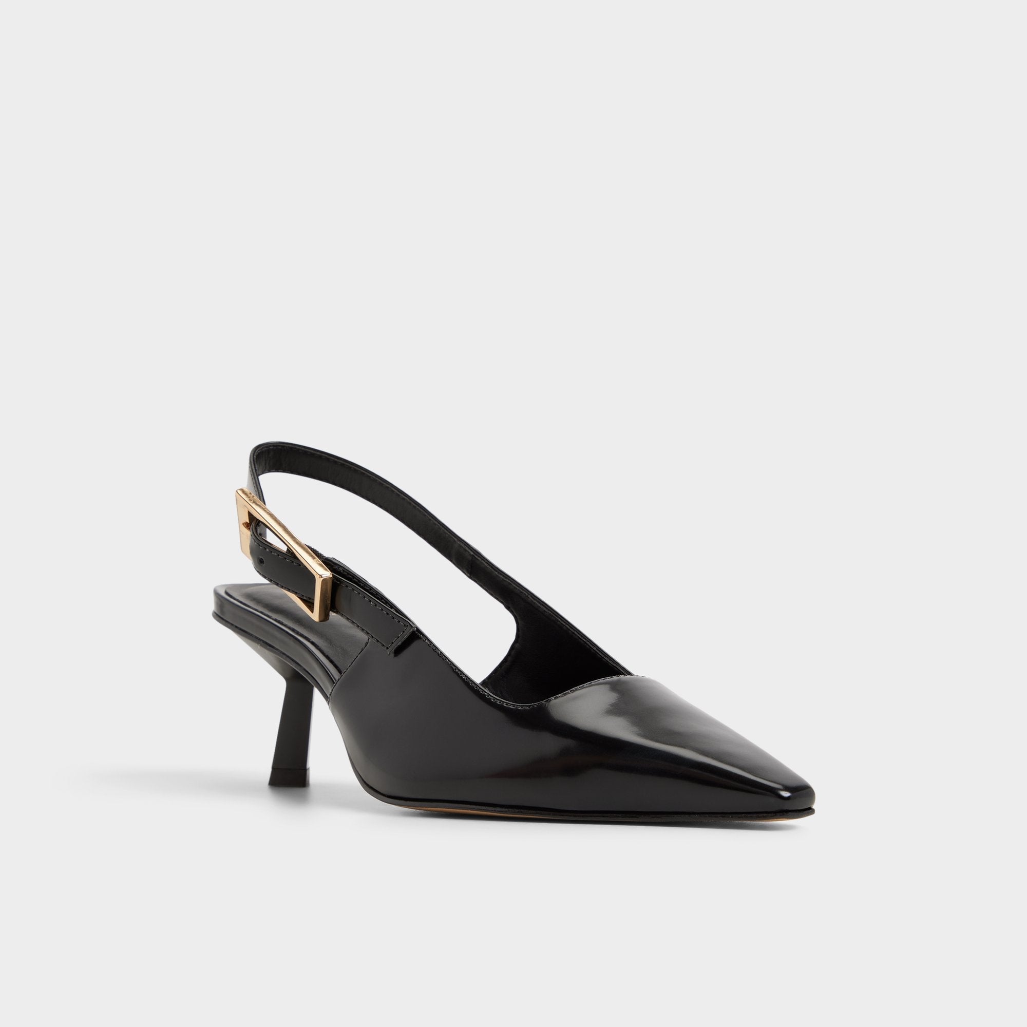 Aldo Nealie in Black 14139075 - Slingback heel, Kitten heel