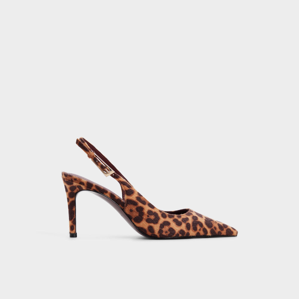 Aldo Syliaa in Black Gold Multi - Slingback heel