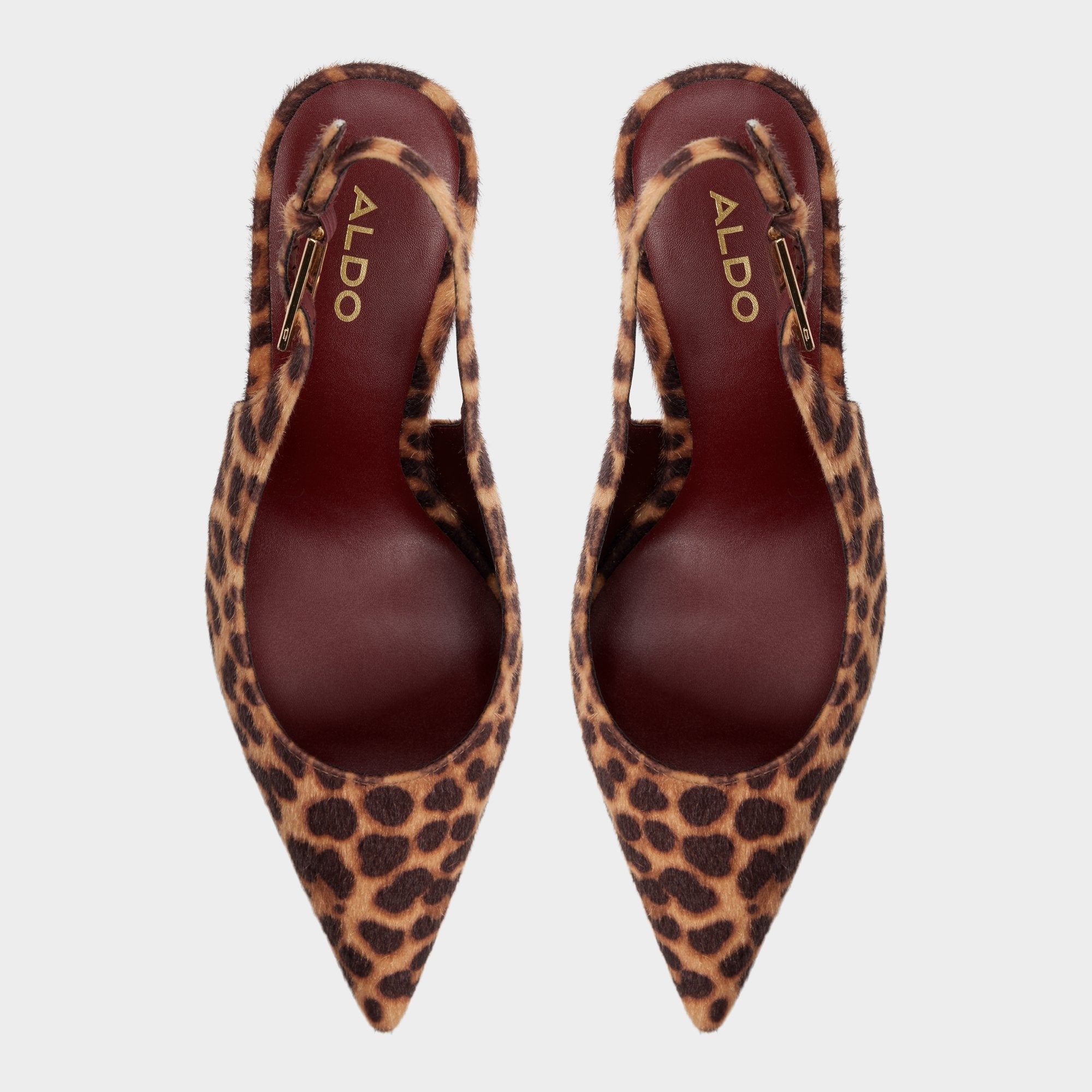 Aldo Syliaa in Black Gold Multi - Slingback heel