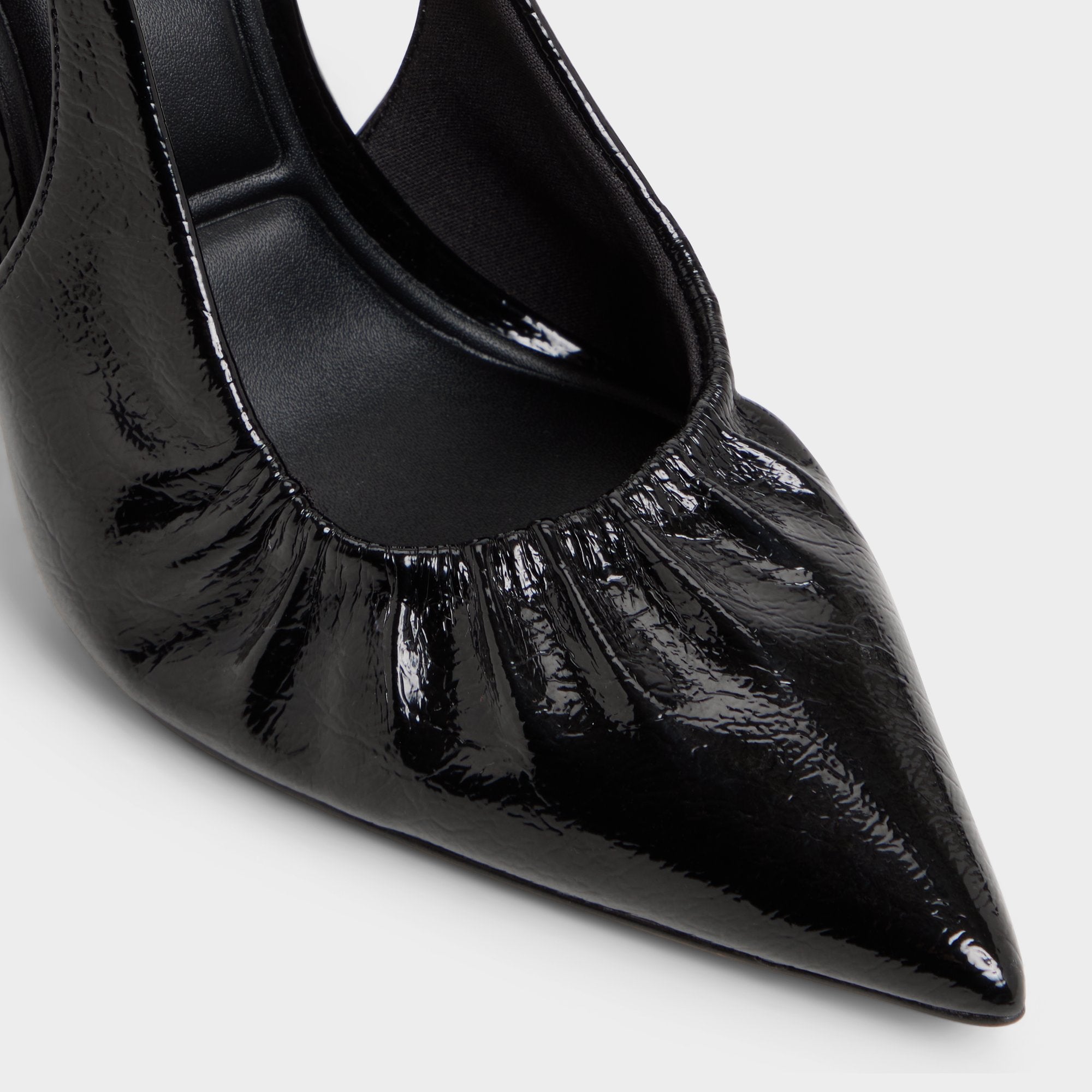 Aldo Mystie Black Women's Slingbacks - Slingback heel, Stiletto heel