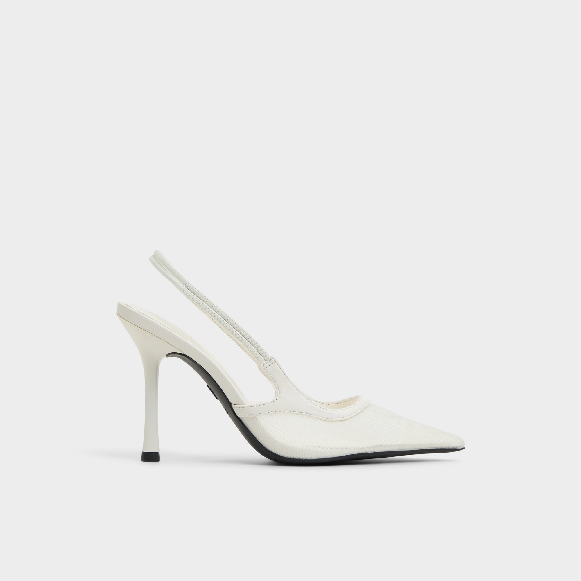 Aldo Evania White Women's Slingbacks - Slingback heel
