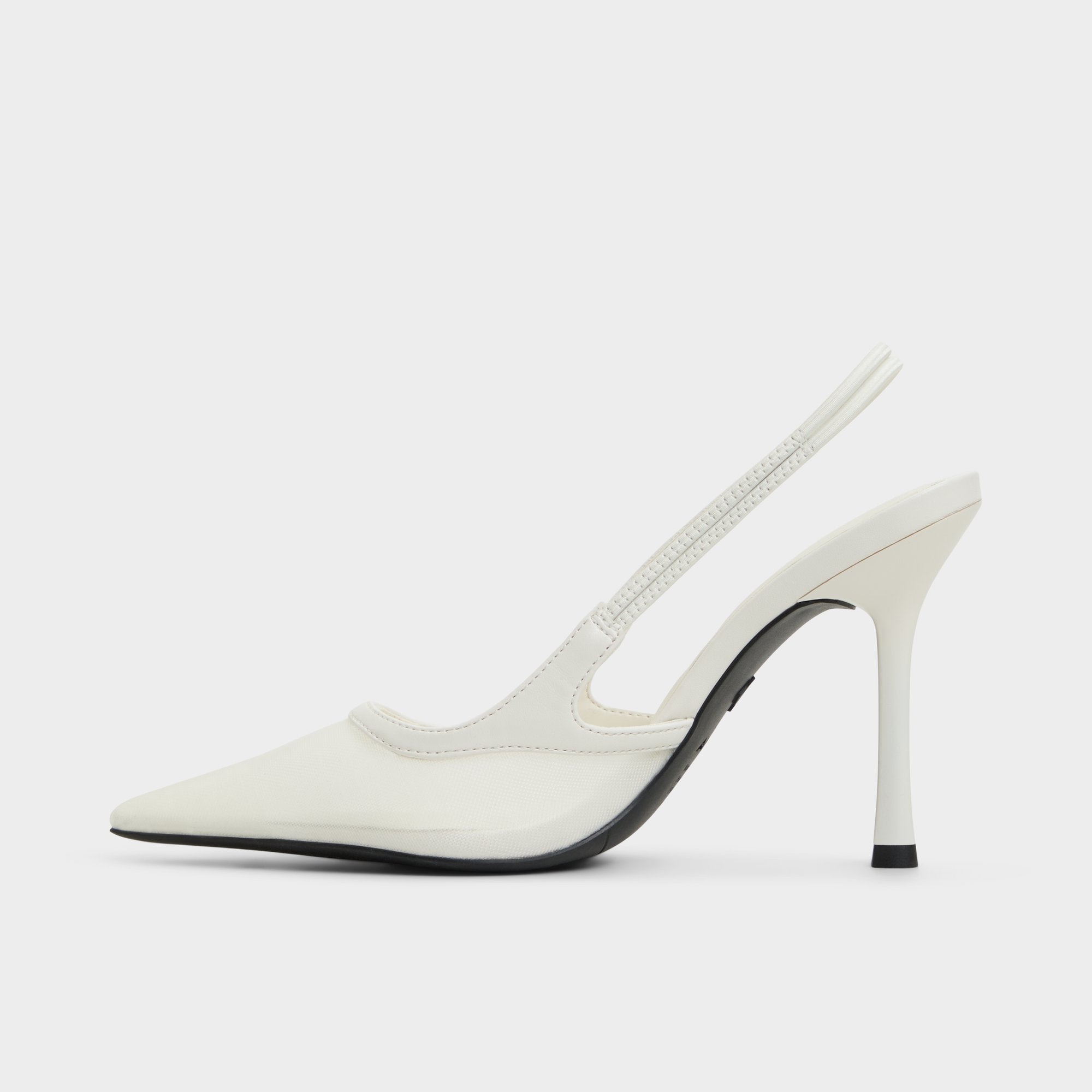 Aldo Evania White Women's Slingbacks - Slingback heel