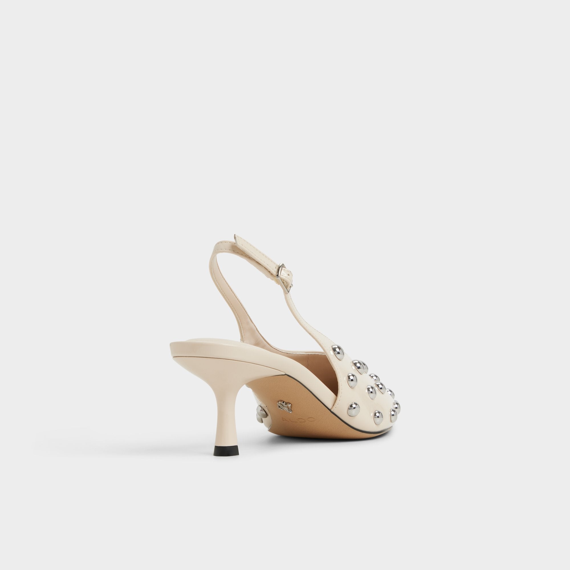 Aldo Naiarah in Cream 14118390 - Slingback heel, Stiletto heel