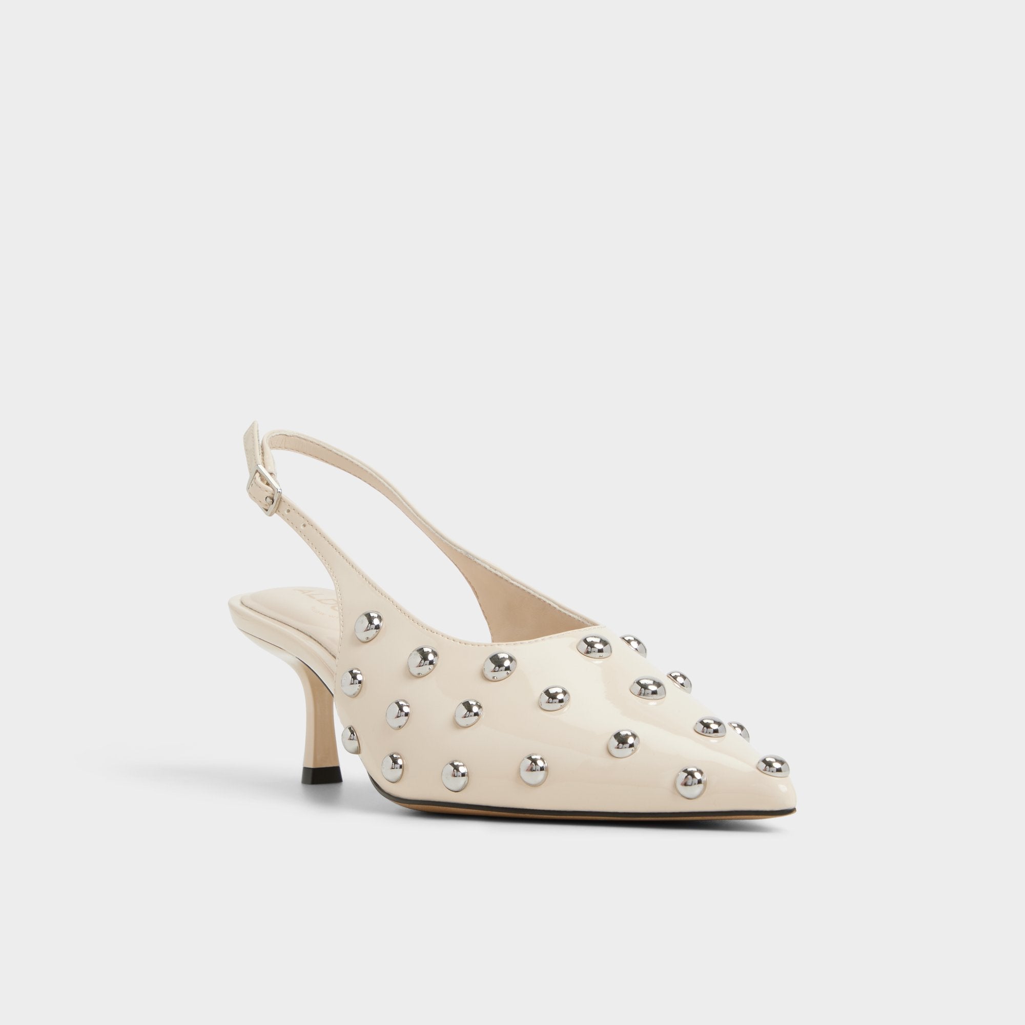 Aldo Naiarah in Cream 14118390 - Slingback heel, Stiletto heel