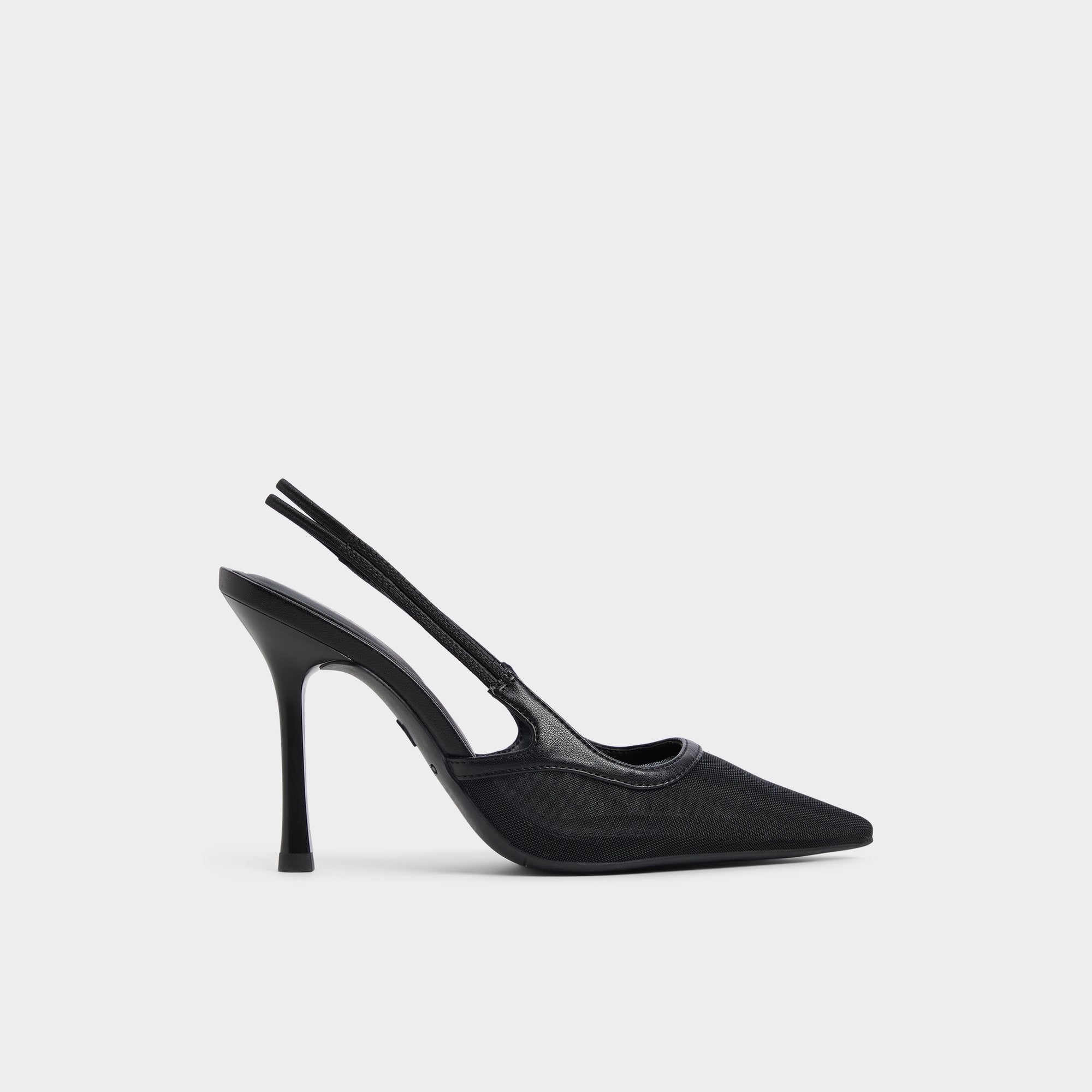 Aldo Evania Black Women's Slingbacks - Slingback heel