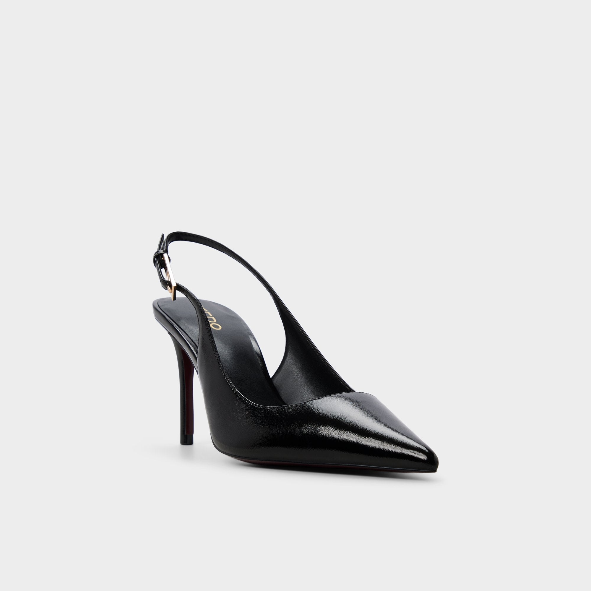 Aldo Syliaa in Open Black - Slingback heel