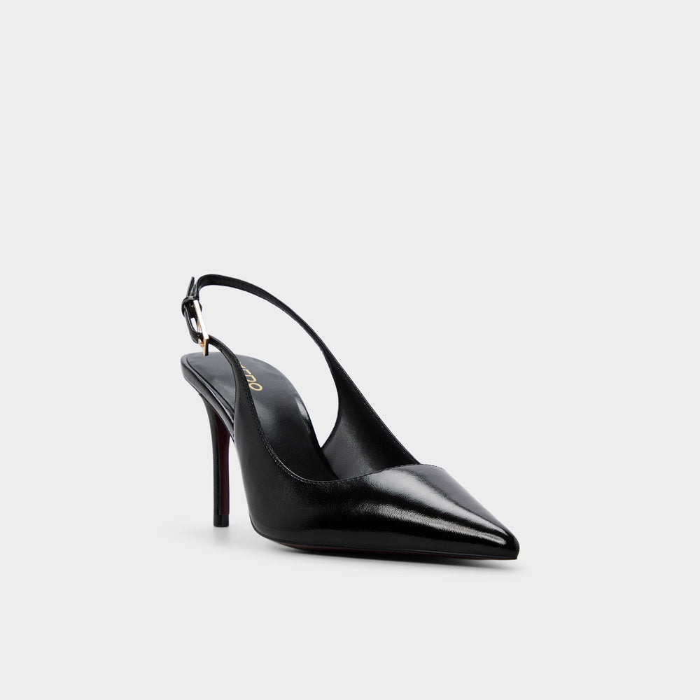 Aldo Syliaa in Open Black - Slingback heel