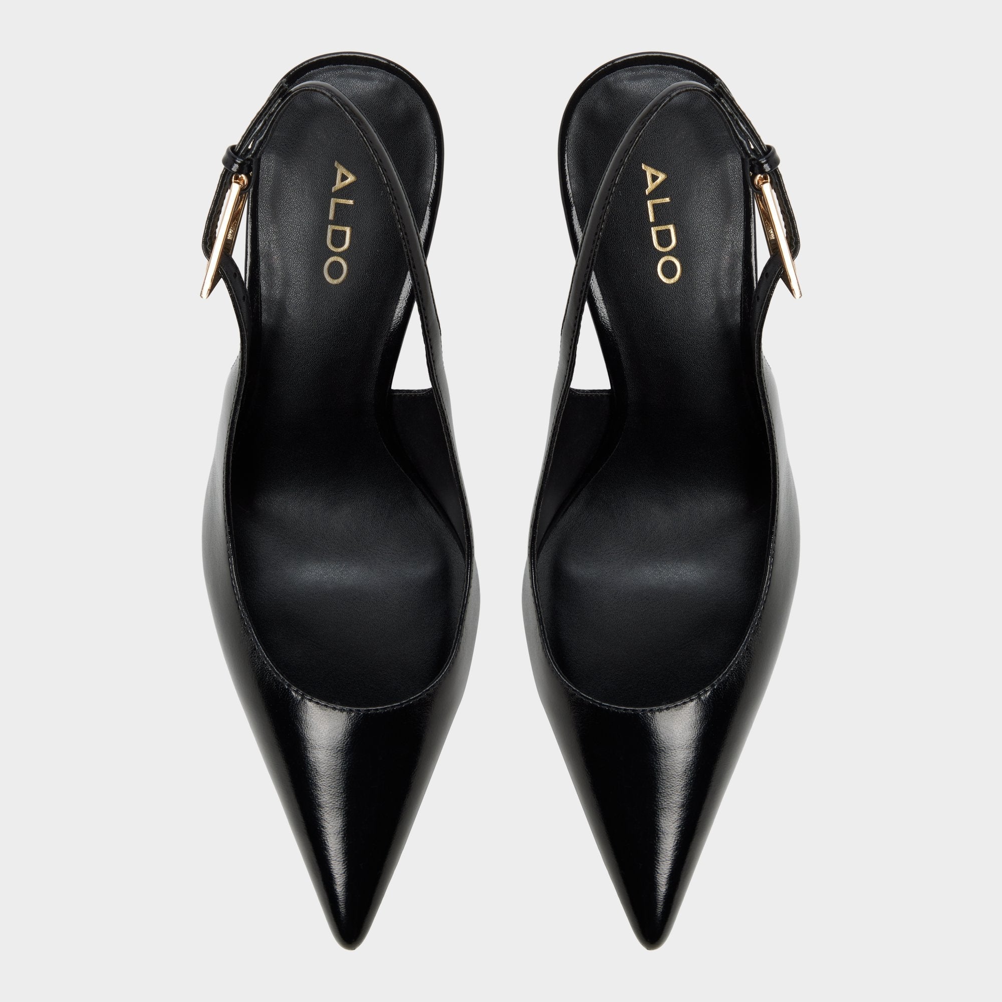 Aldo Syliaa in Open Black - Slingback heel