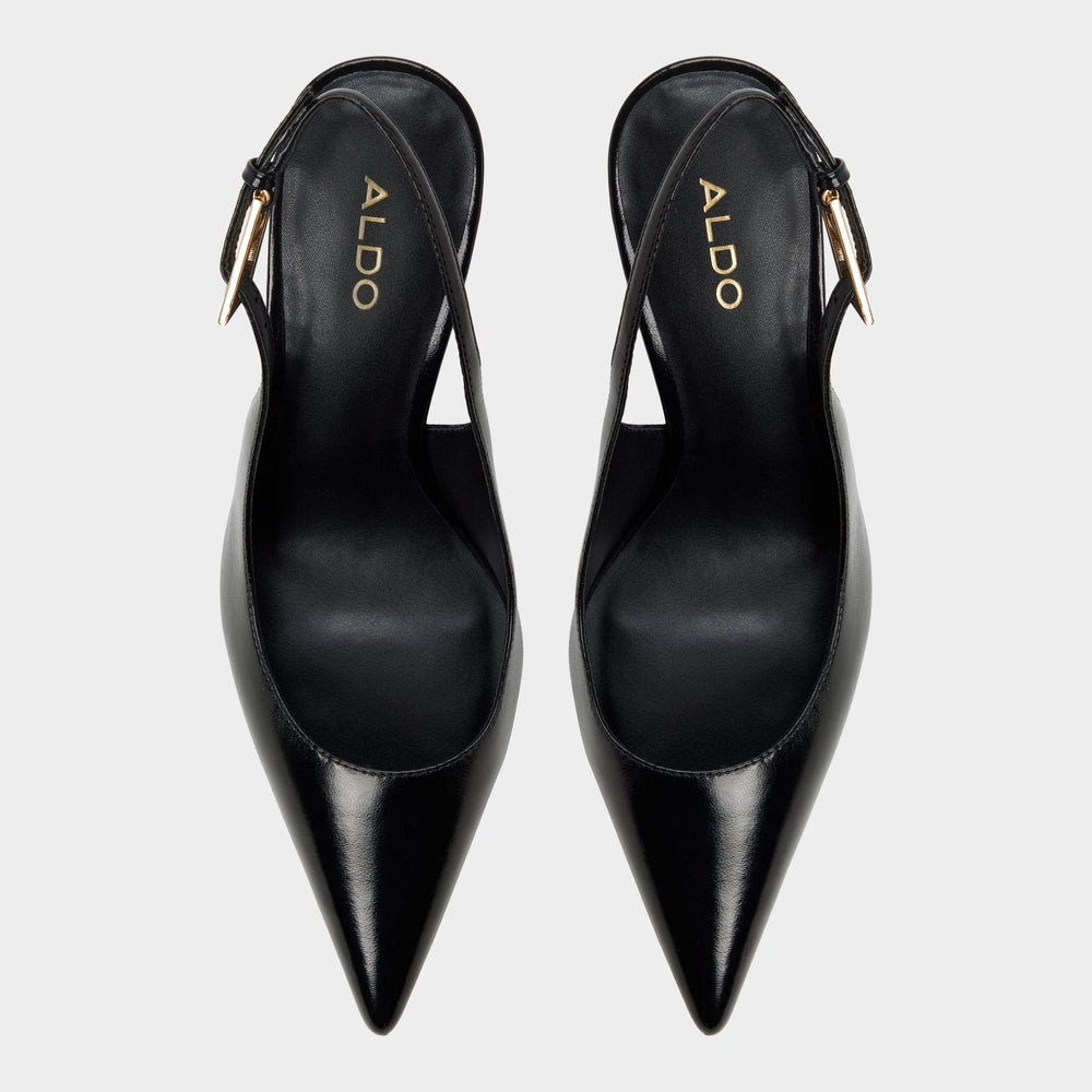 Aldo Syliaa in Open Black - Slingback heel