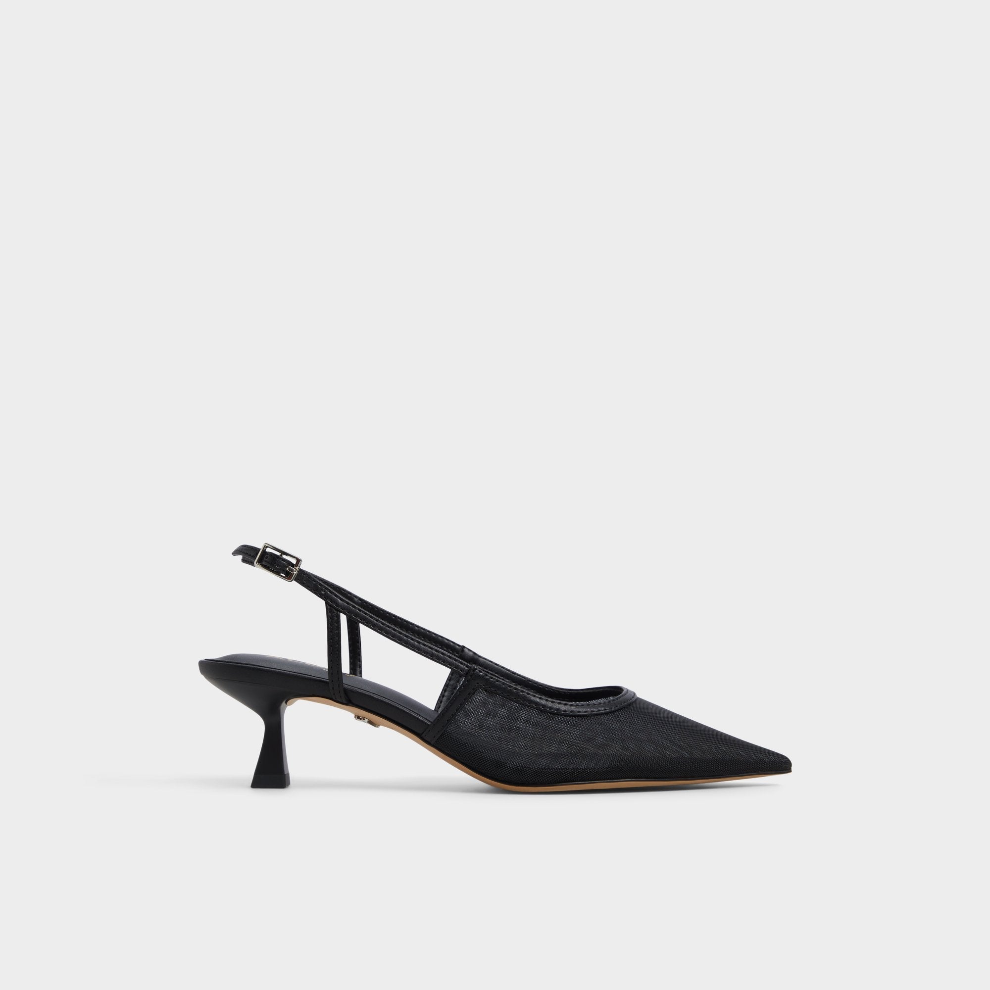Aldo Maxina Black Women's Kitten heels - Slingback heel, Kitten heel
