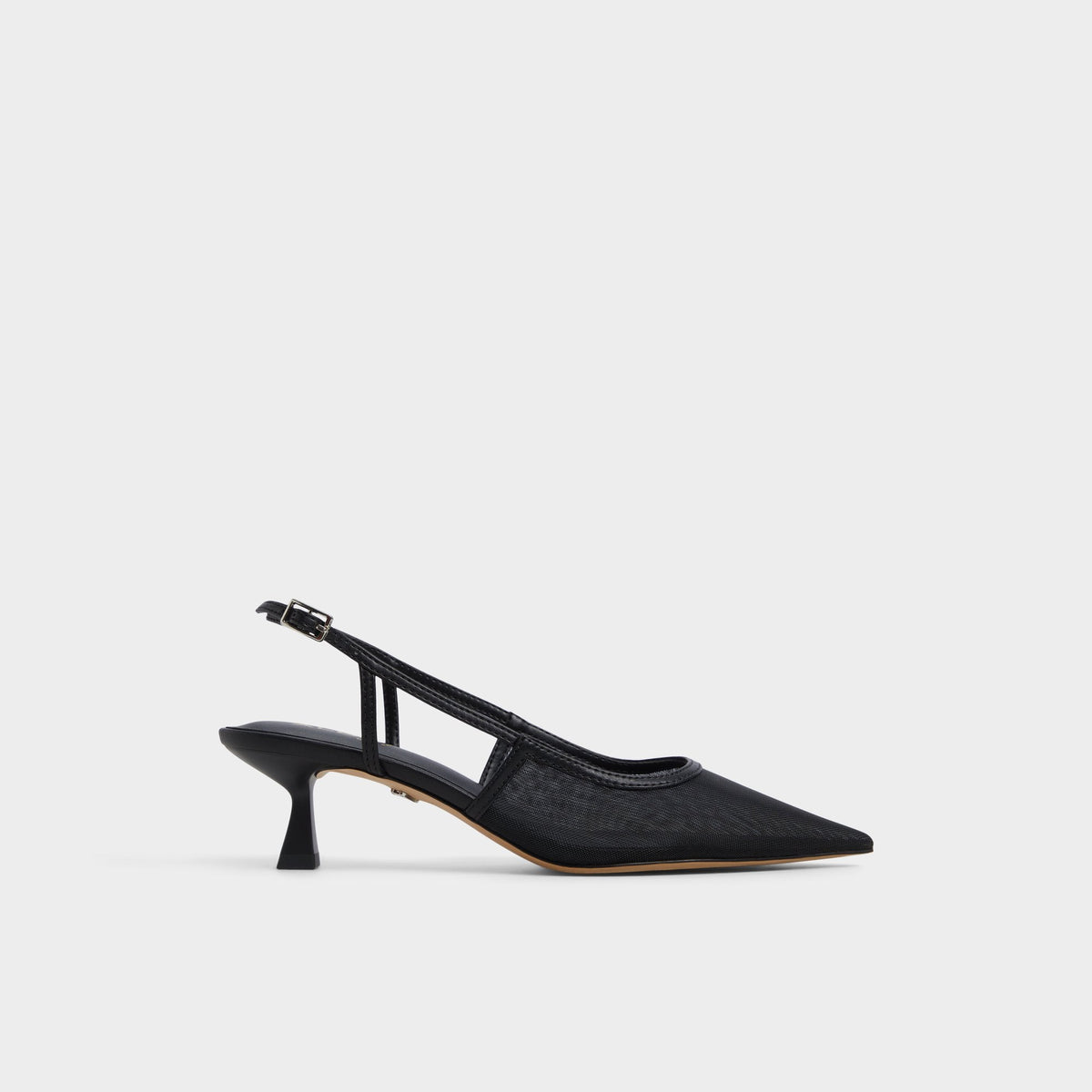 Aldo Maxina Black Women's Kitten heels - Slingback heel, Kitten heel