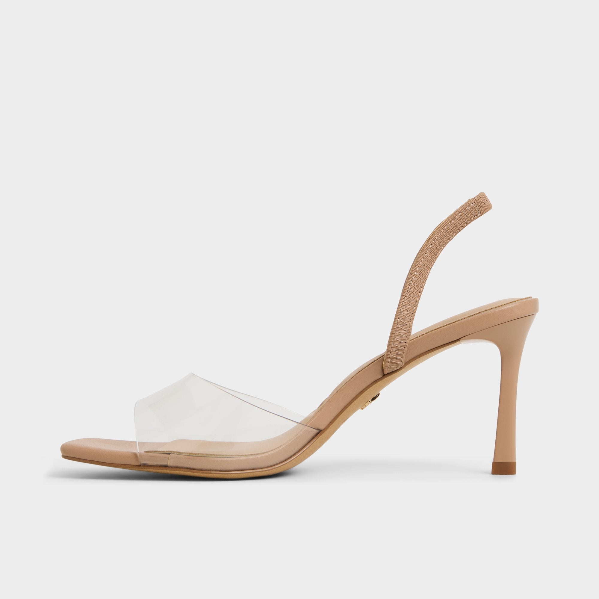 Aldo Andyana Beige Women's Strappy sandals - Slingback heeled sandal, Stiletto heel