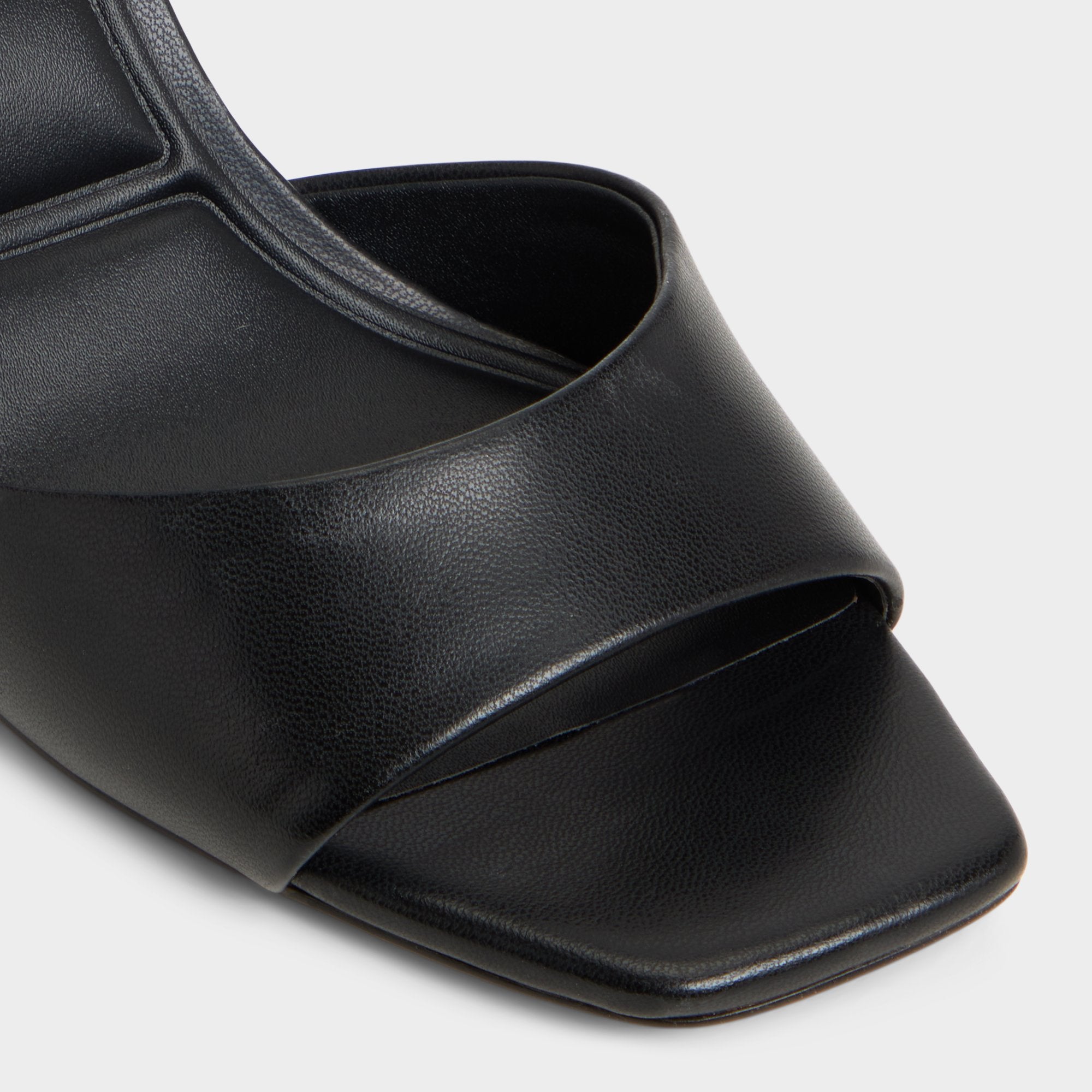 Aldo Andya Black Women's Strappy sandals - Slingback heeled sandal, Stiletto heel